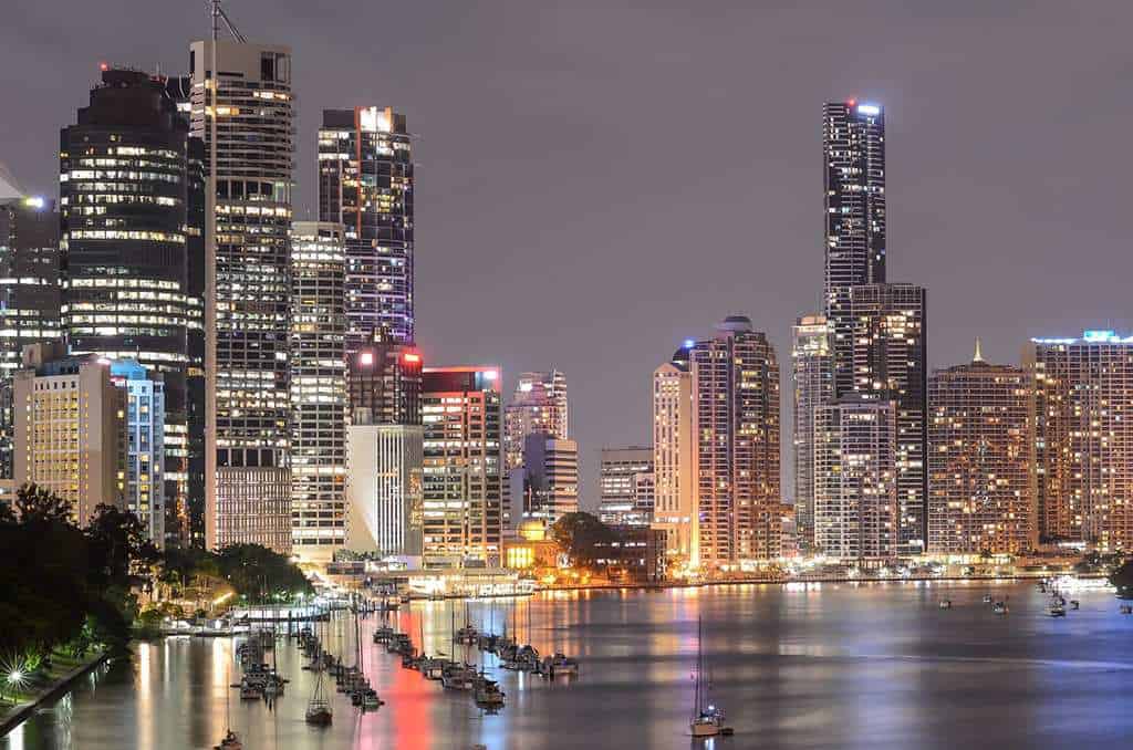 Southbank Lights Best Time To Visit Brisbane