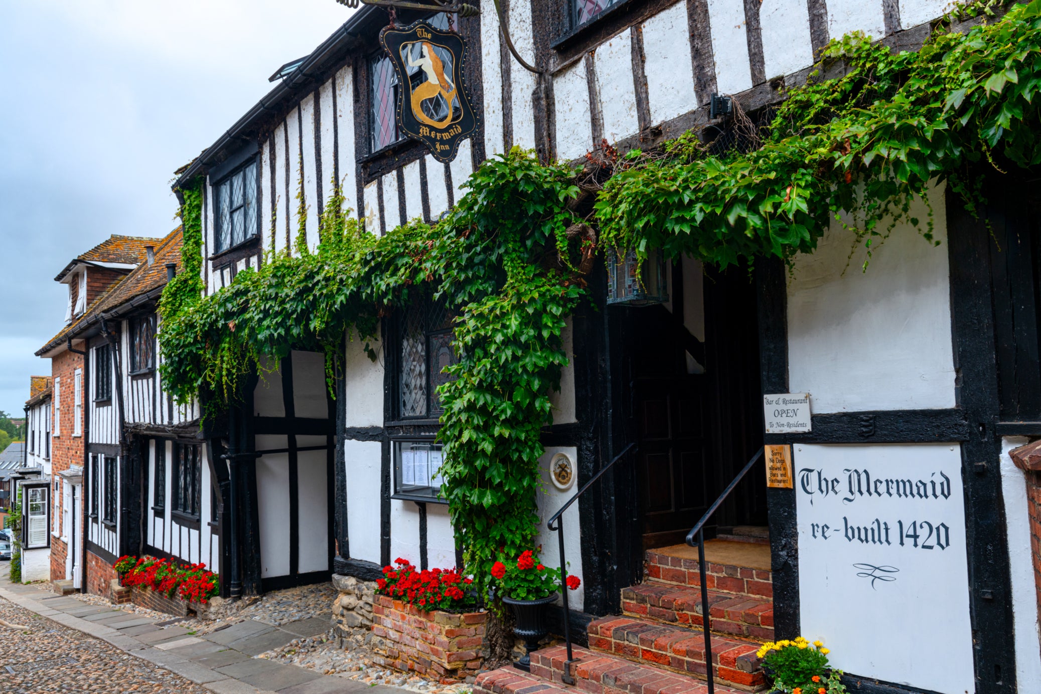 The Mermaid Inn in Rye is said to be haunted by ghosts and eerie presences