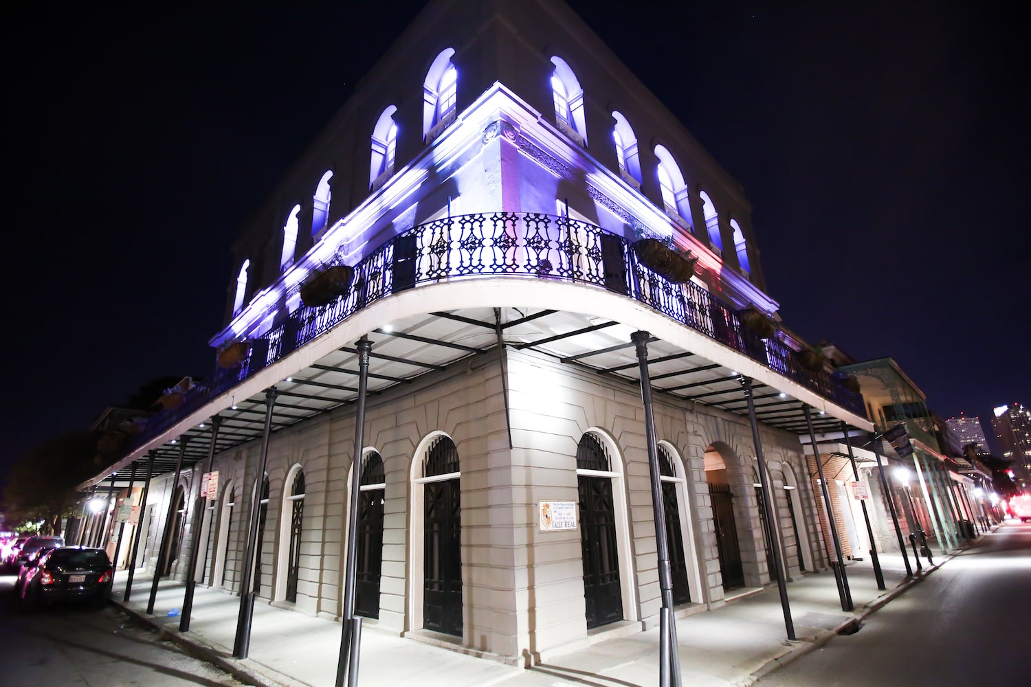 The French Quarter in New Orleans, one of the most haunted cities in the  United States (photo by US Ghost Adventures).