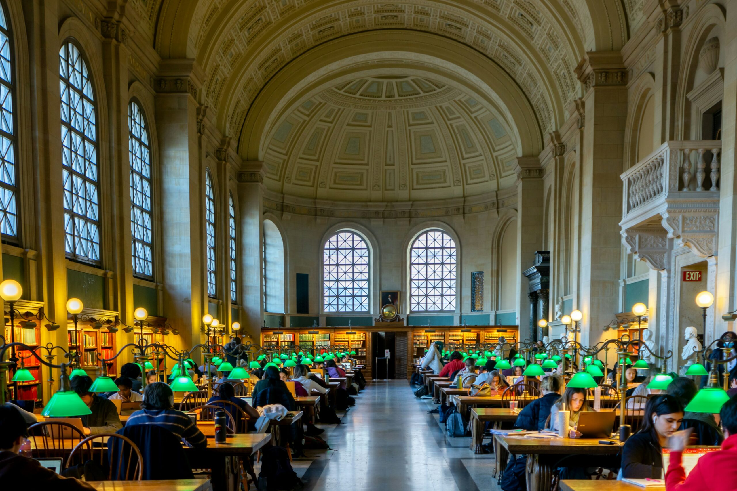 Boston, Lonely Planet, Public Library, winter
Boston Central Library