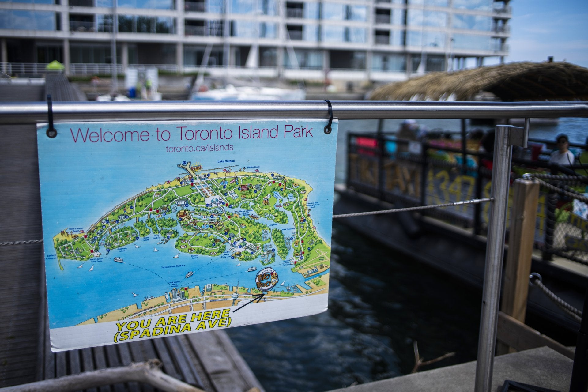 Go island hopping in Toronto Island Park where you can cycle, picnic or soak up the sunshine on a beach