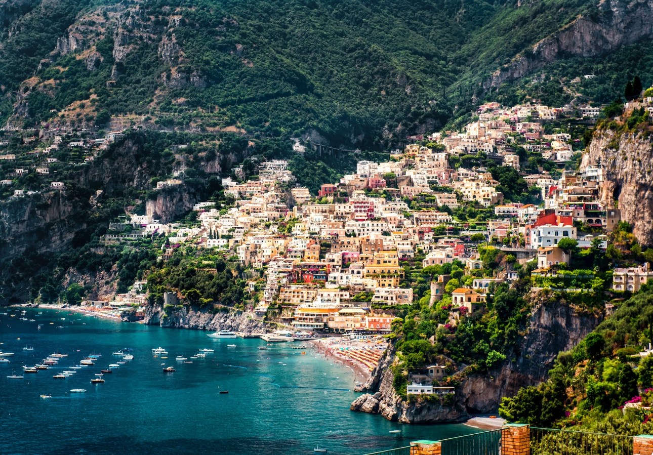 Amazing Amalfi coast. Positano, Italy