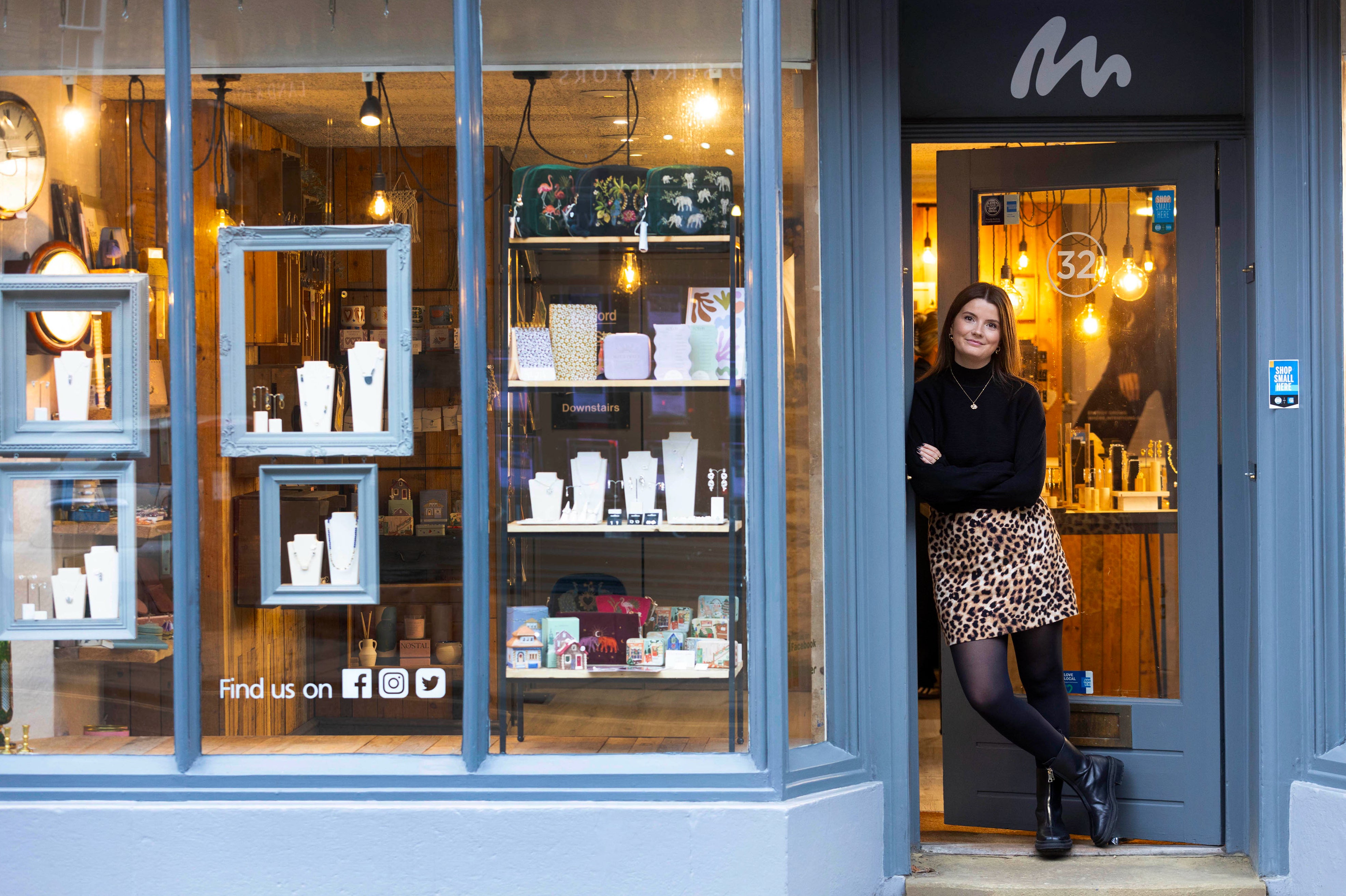 Molly Clegg, 30, from Murano Silver in Stamford also runs the small business on St Mary’s Street