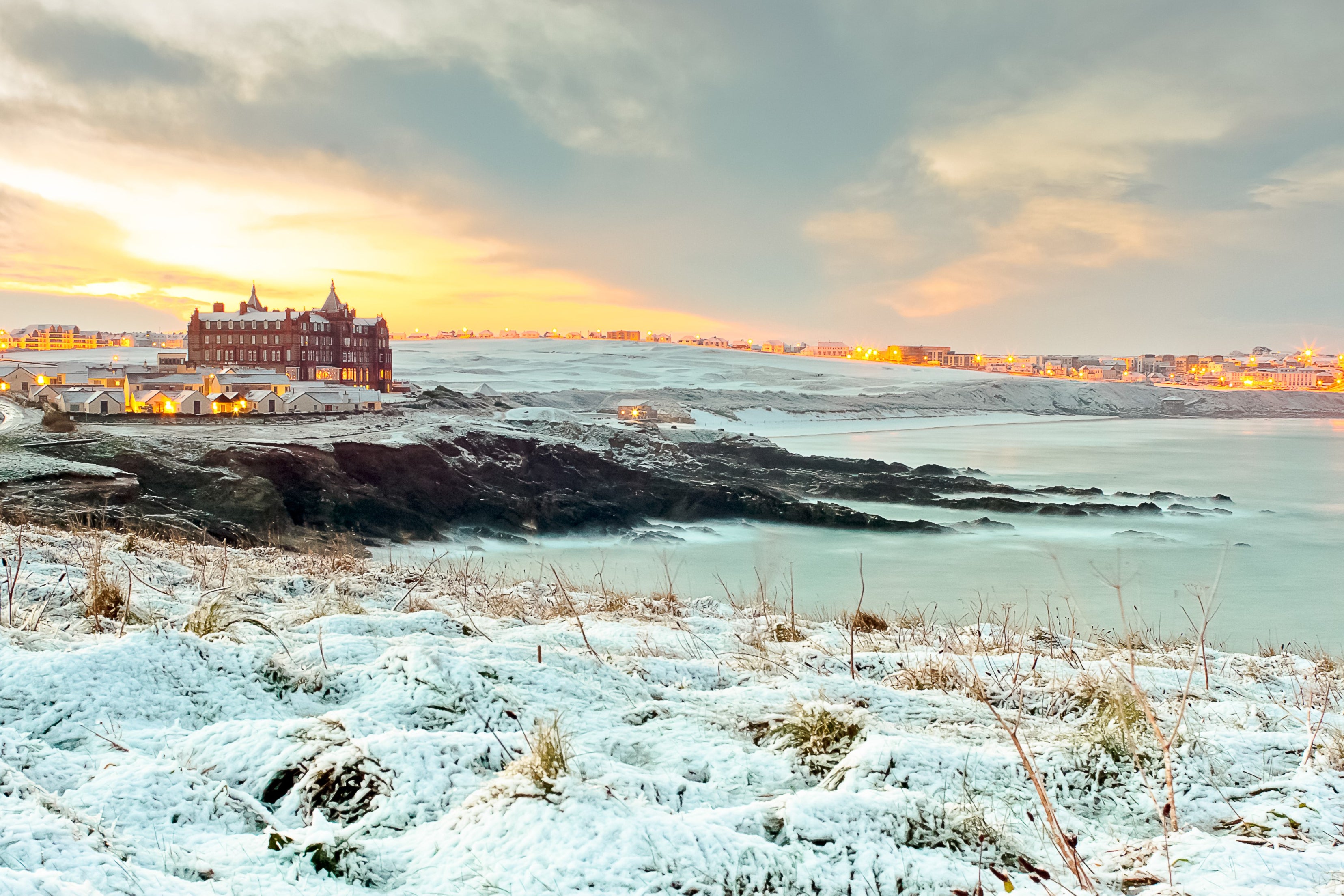 The Headland Hotel has been used as a film setting