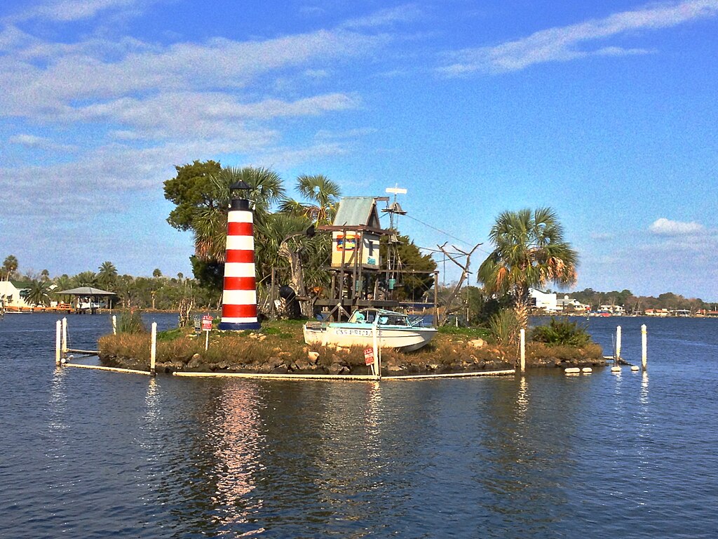 Monkey Island on Homosassa River