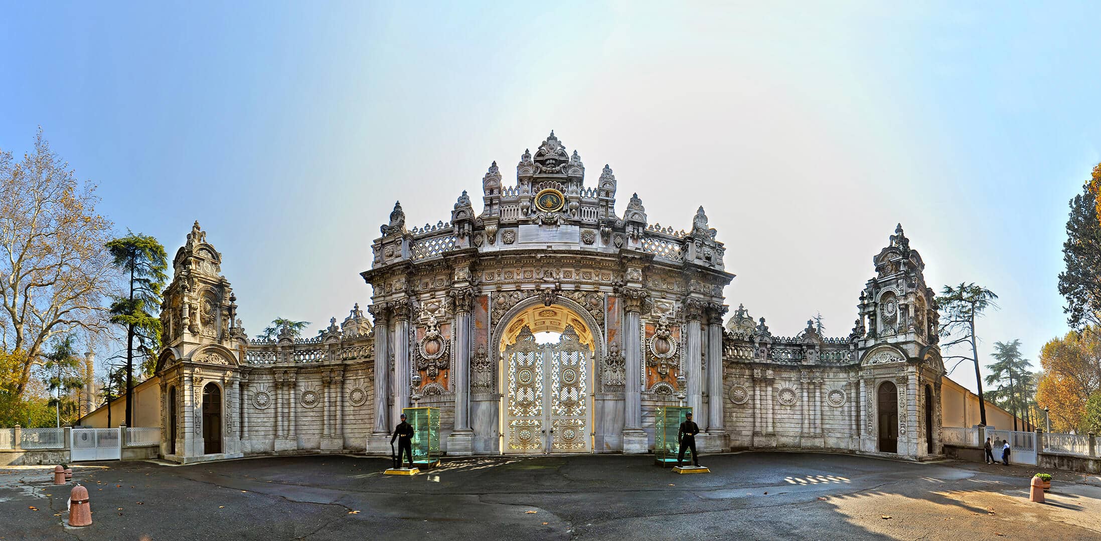 Dolmabahçe Palace served as the main administrative center of the Ottoman Empire