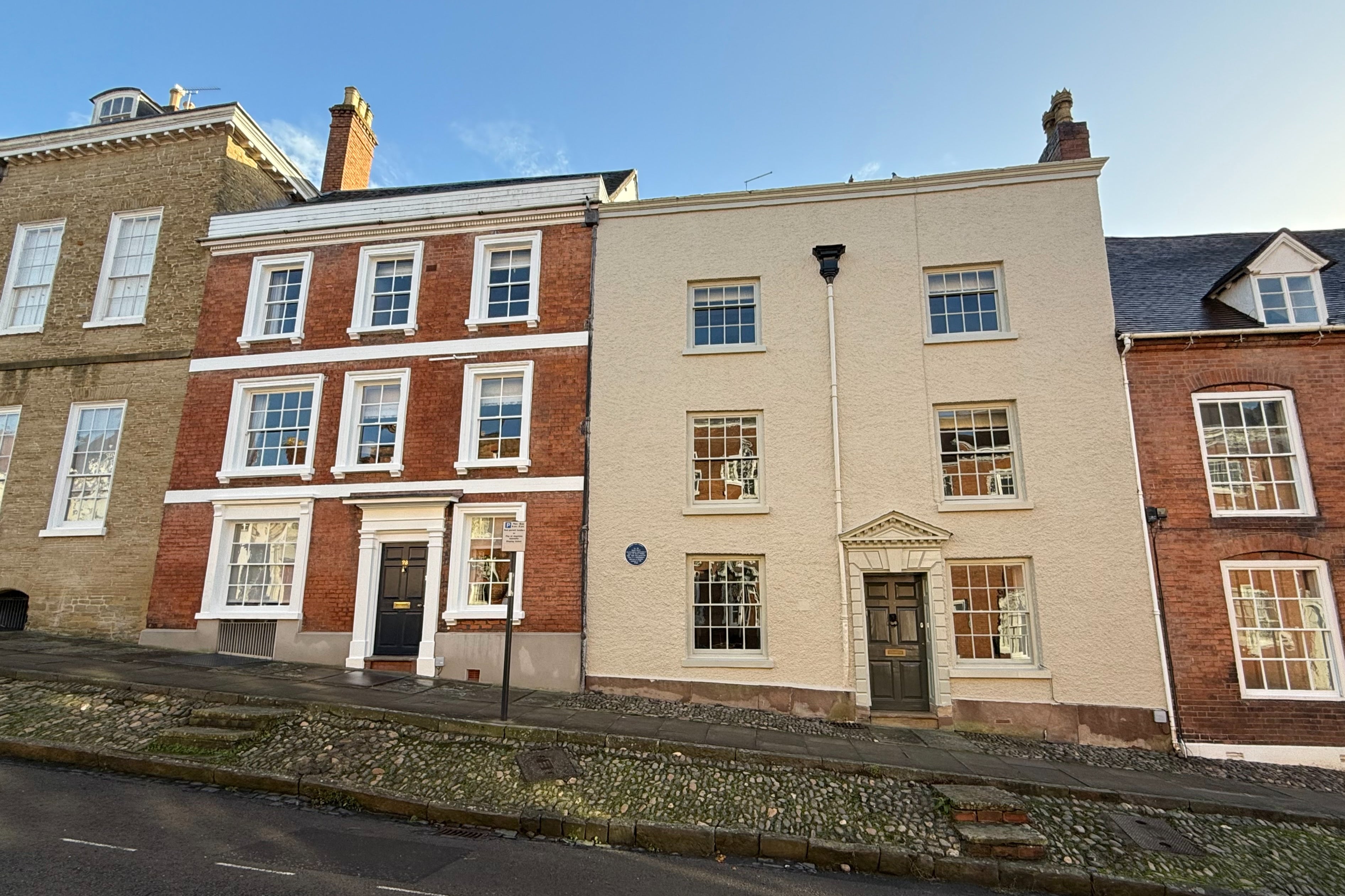 The 18th-century townhouse near Ludlow Castle where Mary stayed