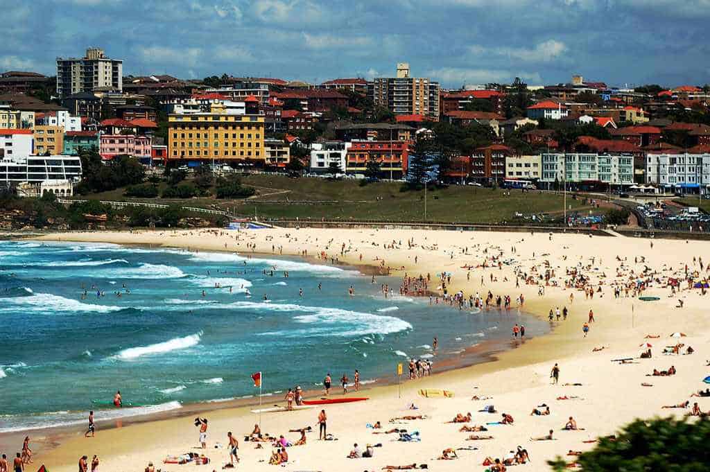 Bondi Beach In Sydney Australia