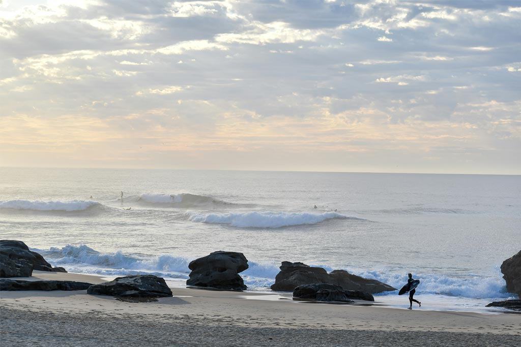 newcastle beach surfers