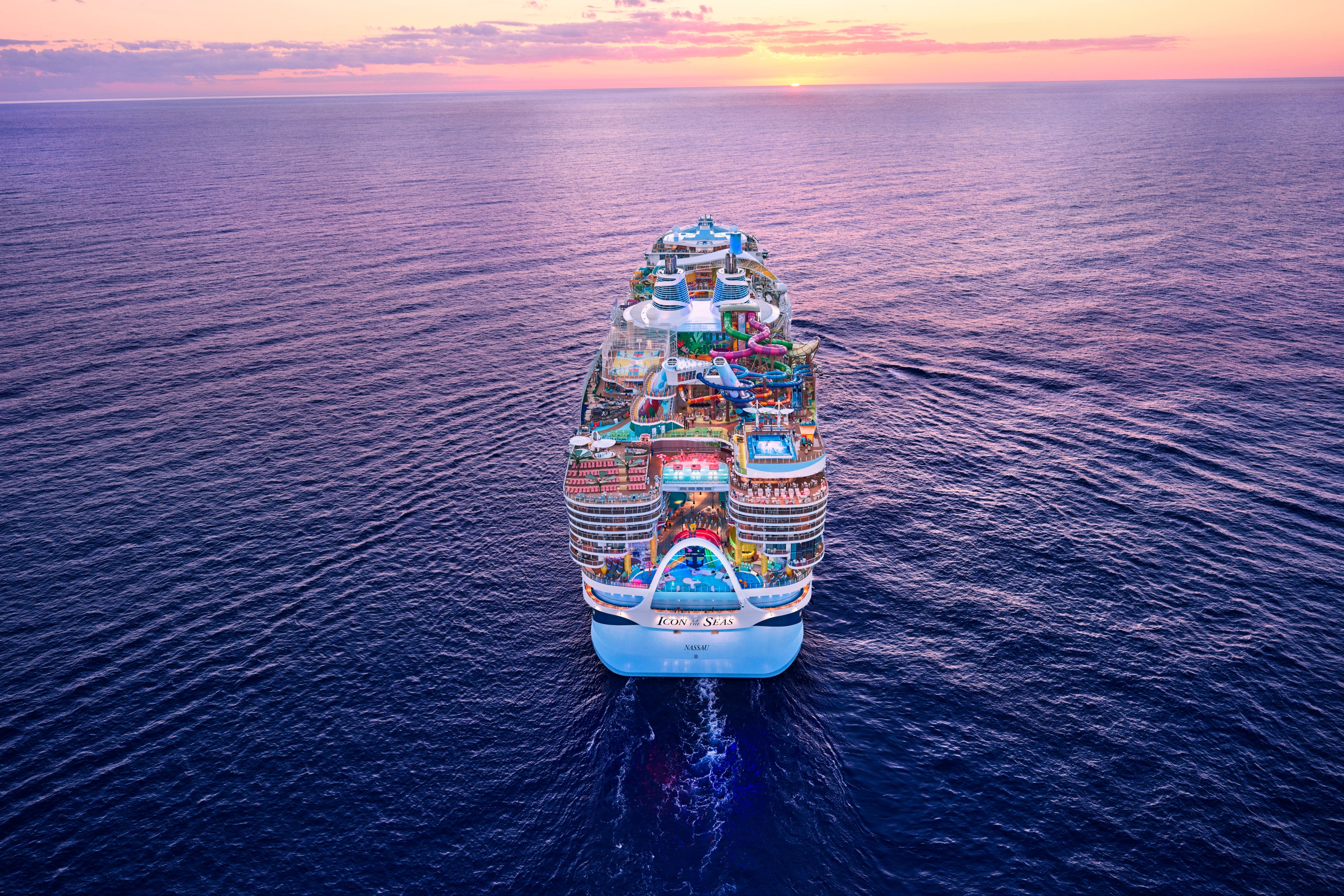 Royal Caribbean’s Icon of the Seas is the world’s largest cruise ship