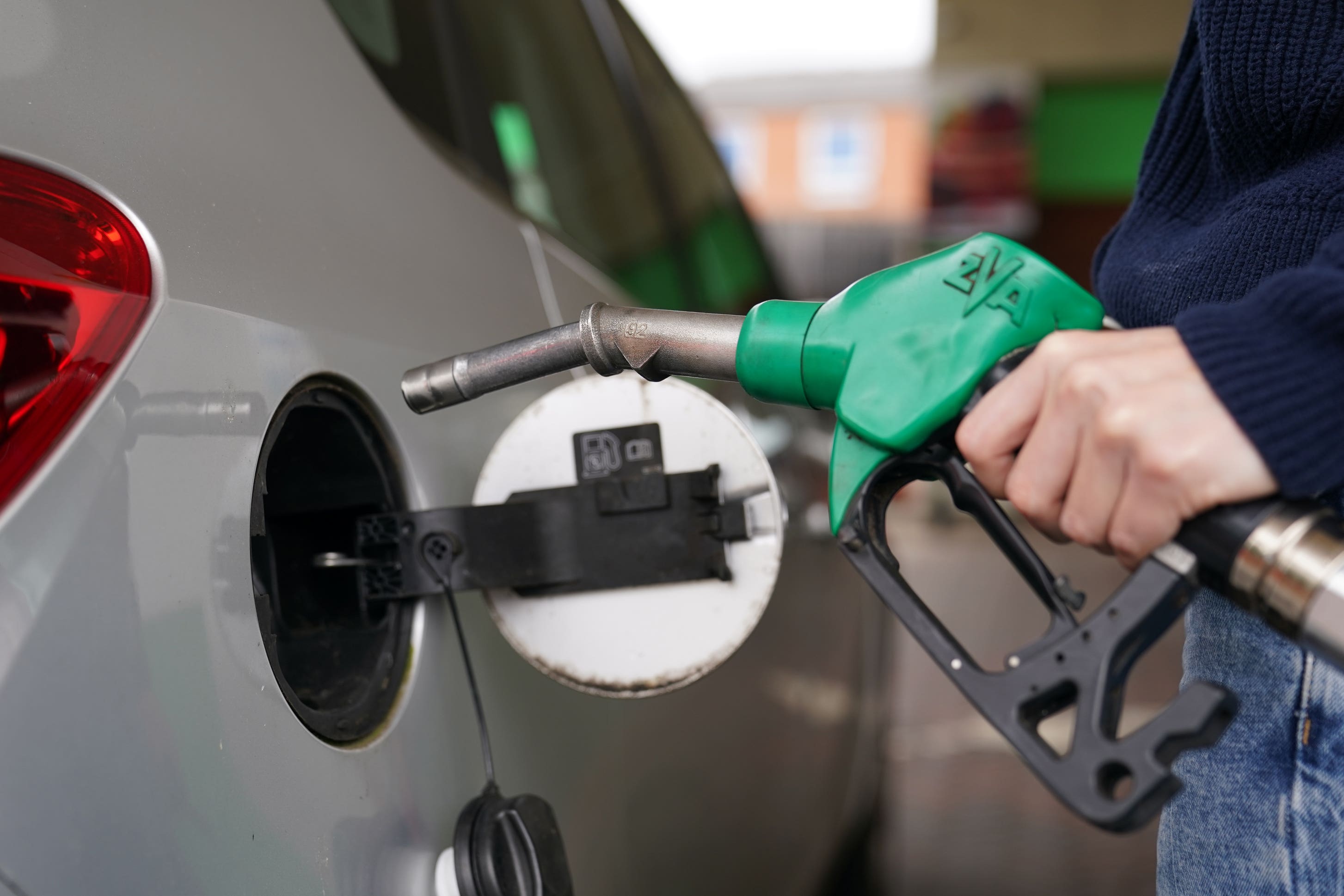 The average petrol and diesel prices at the end of October were 134.4 and 139.7 pence per litre (PA)