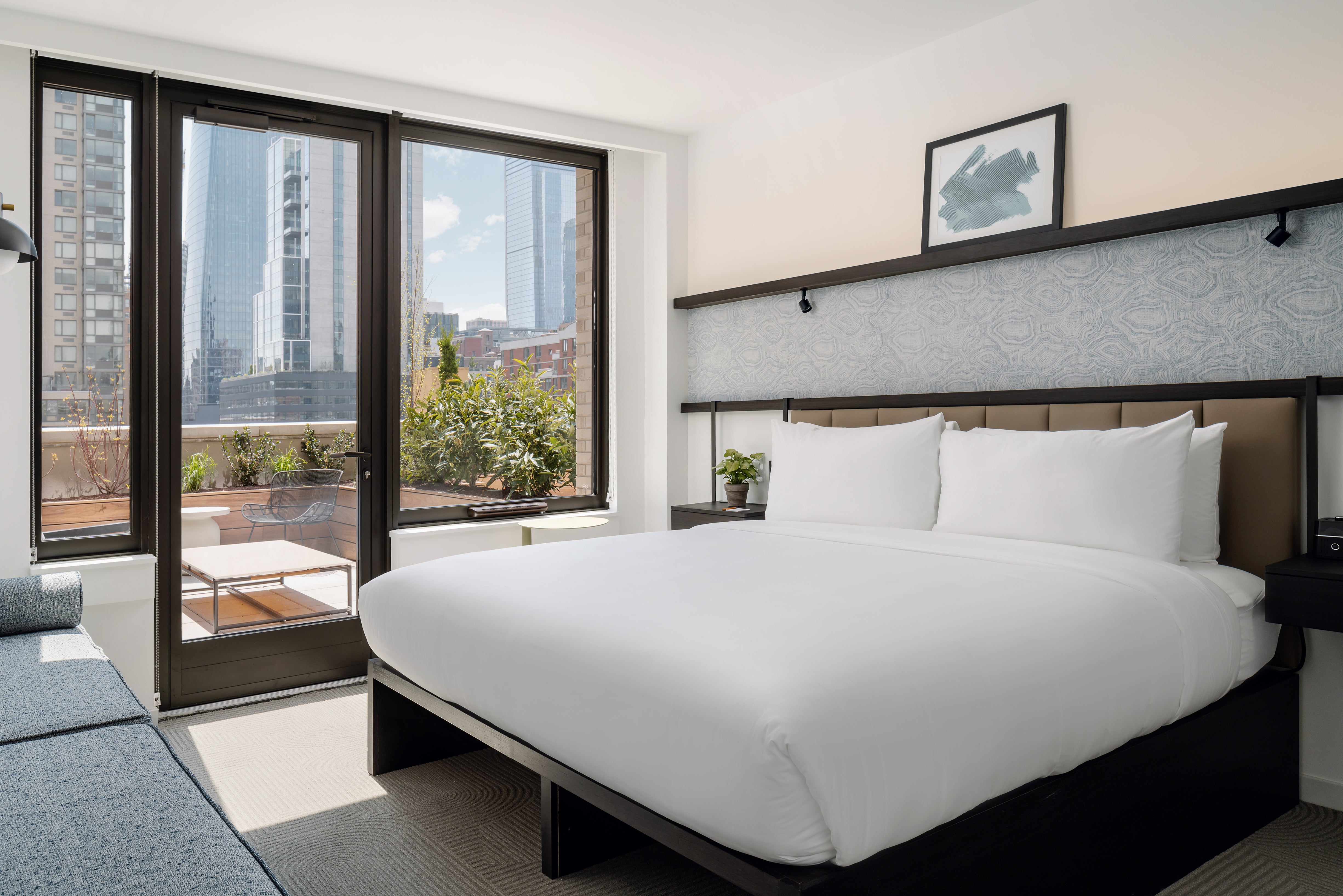 Arlo Midtown offers large, comfy king beds to relax in