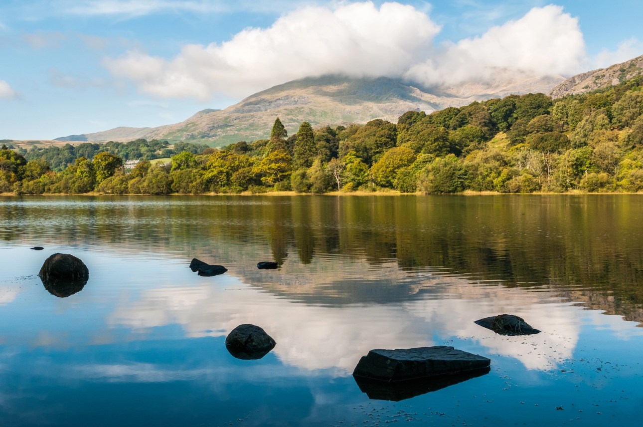 Coniston Water in the English Lake District