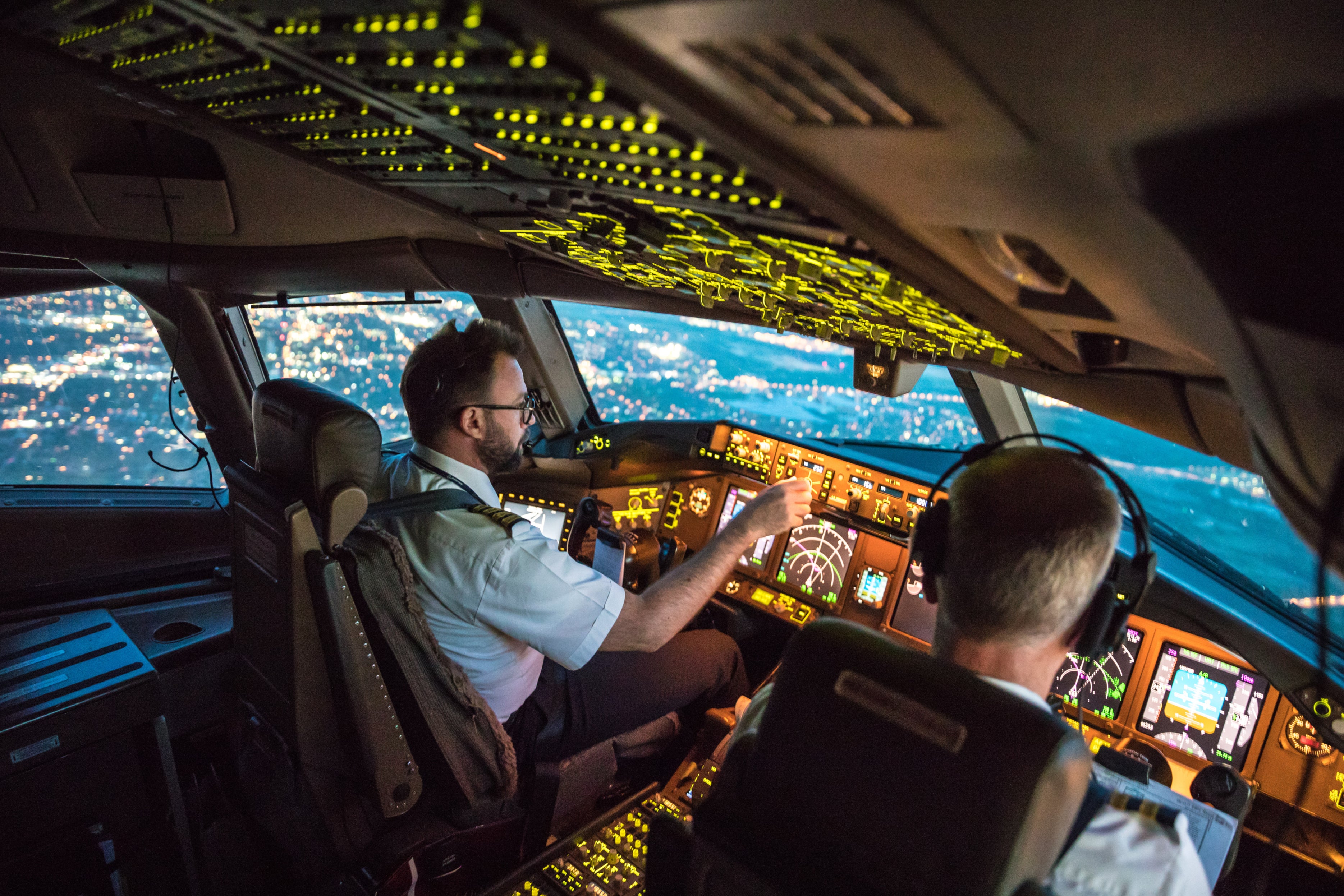 Pilots will use the dials on their dashboards in the cockpit to broadcast the dings