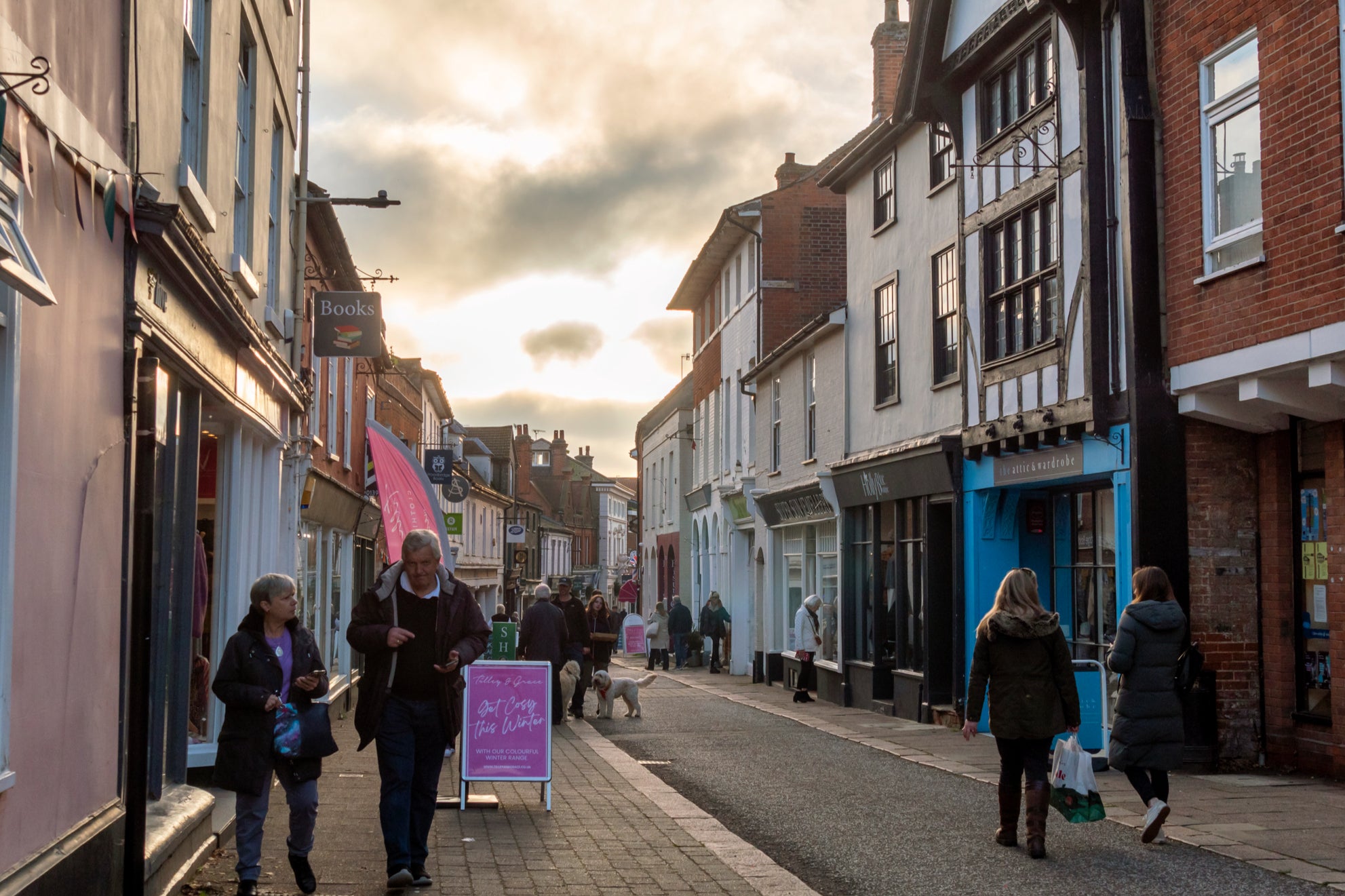 Woodbridge was rated as the UK’s happiest town for 2024