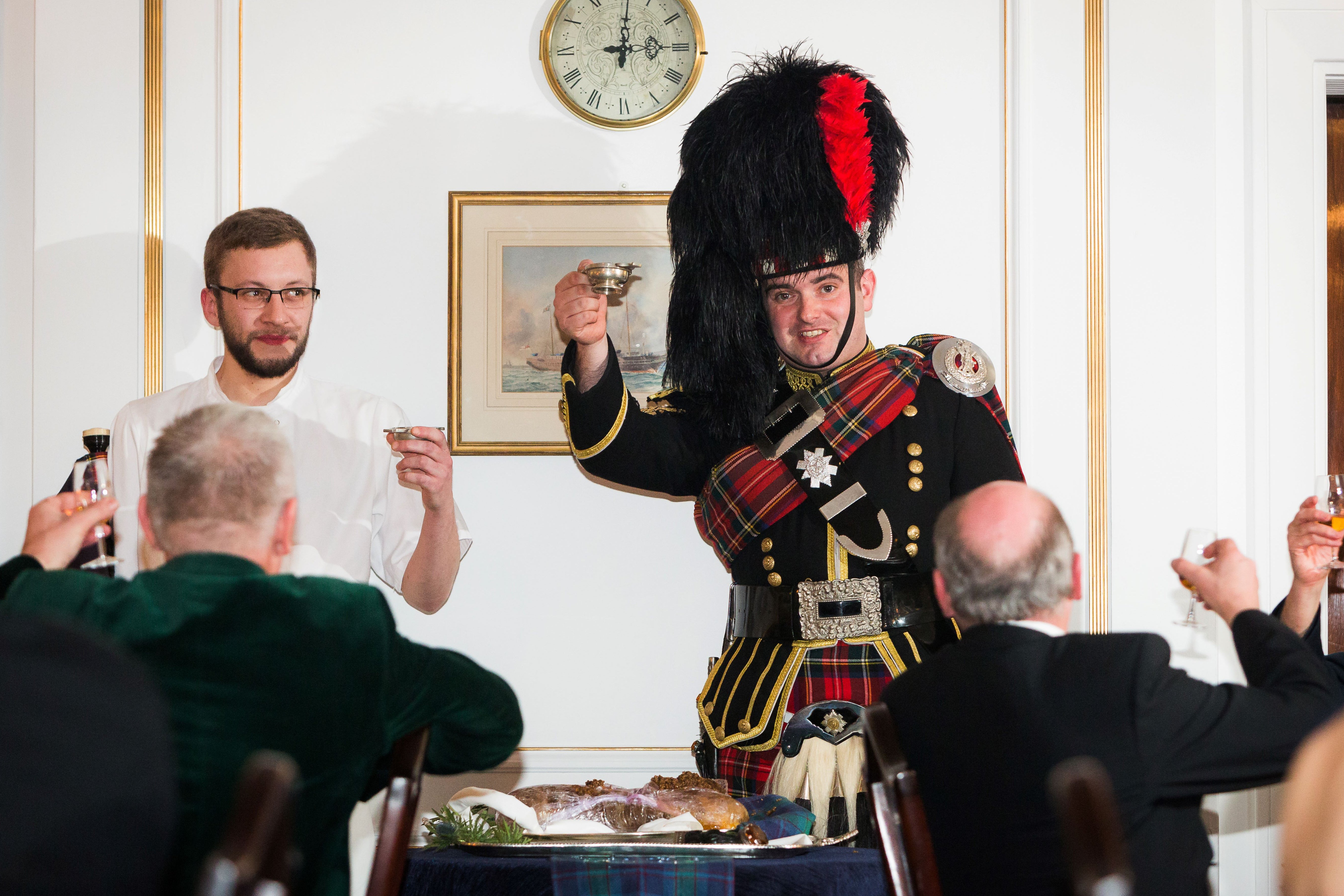 Experience a former royal vessel on this special evening