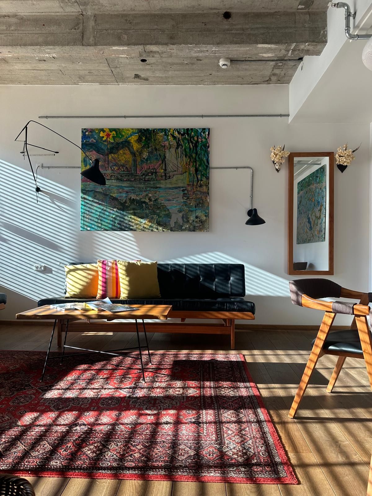 Rooms are effortlessly cool