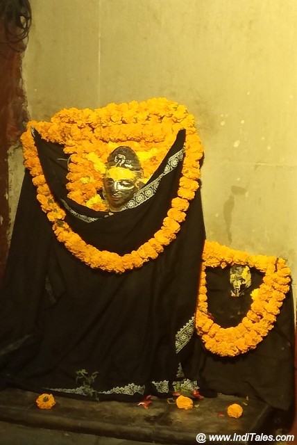 Chand Bhairava in Durga Kund Temple, next to Kali Mandir