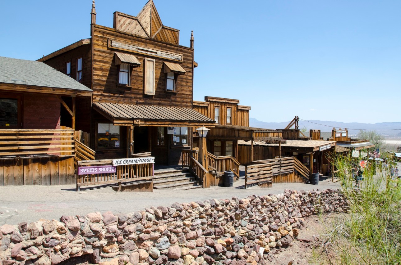 Historic Calico ghost town in California