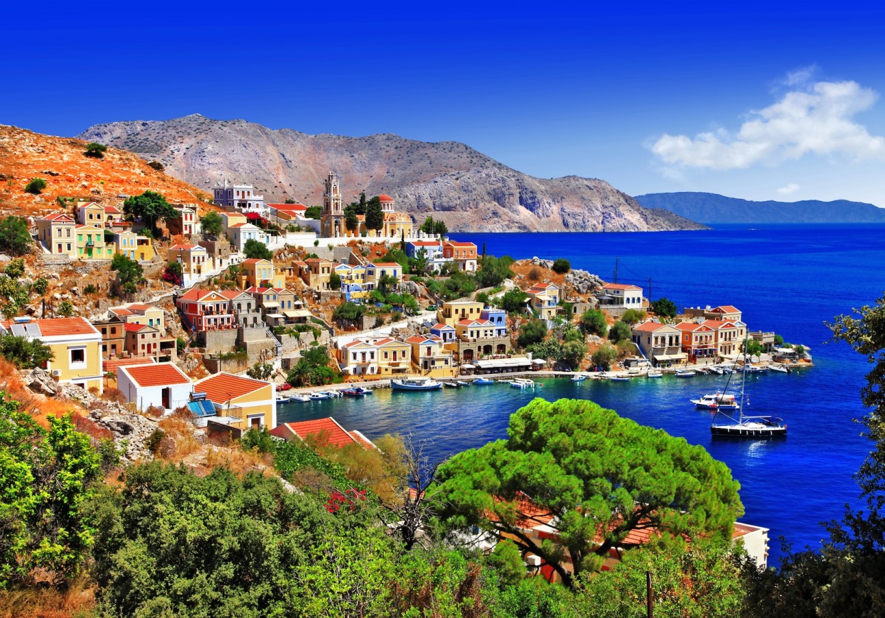 Beautiful Greek islands - Symi, Dodecanese