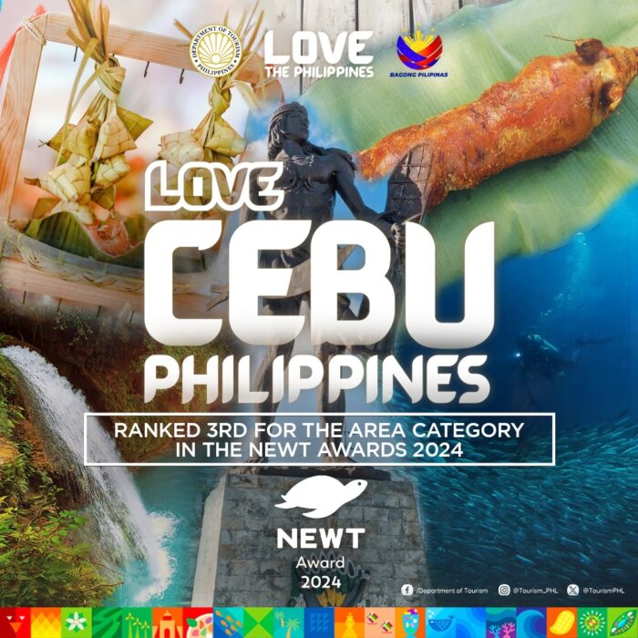 Cebu ranked third in the NEWT Awards 2024