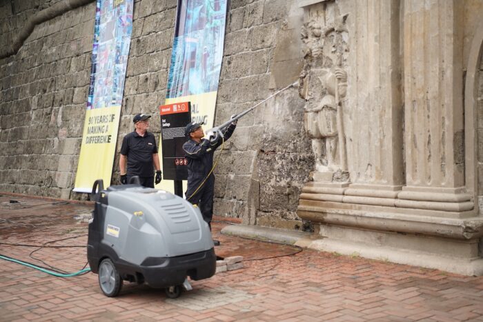 Kärcher, Intramuros Administration team up to clean historic Fort Santiago