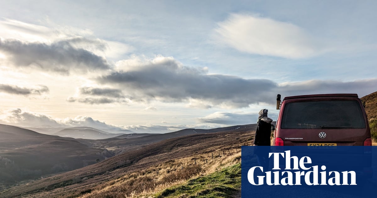 My winter campervan adventure in the Cairngorms, Scotland | Highlands holidays