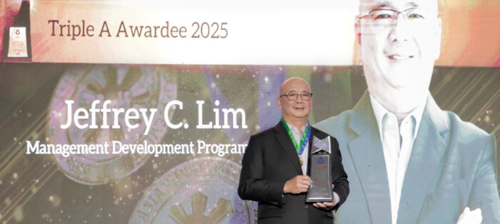 SM Prime President Jeffrey C. Lim received the prestigious Triple A Award from the Asian Institute of Management for his leadership and contributions to the Philippine real estate industry. Through SME empowerment, job creation and community-driven projects, Lim has helped drive economic growth and resilience, benefiting thousands of Filipinos across multiple provinces while advancing SM Prime’s commitment to inclusive progress.