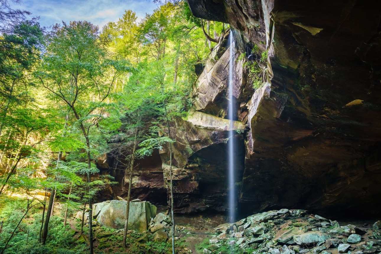 Yahoo Falls in Southern Kentucky