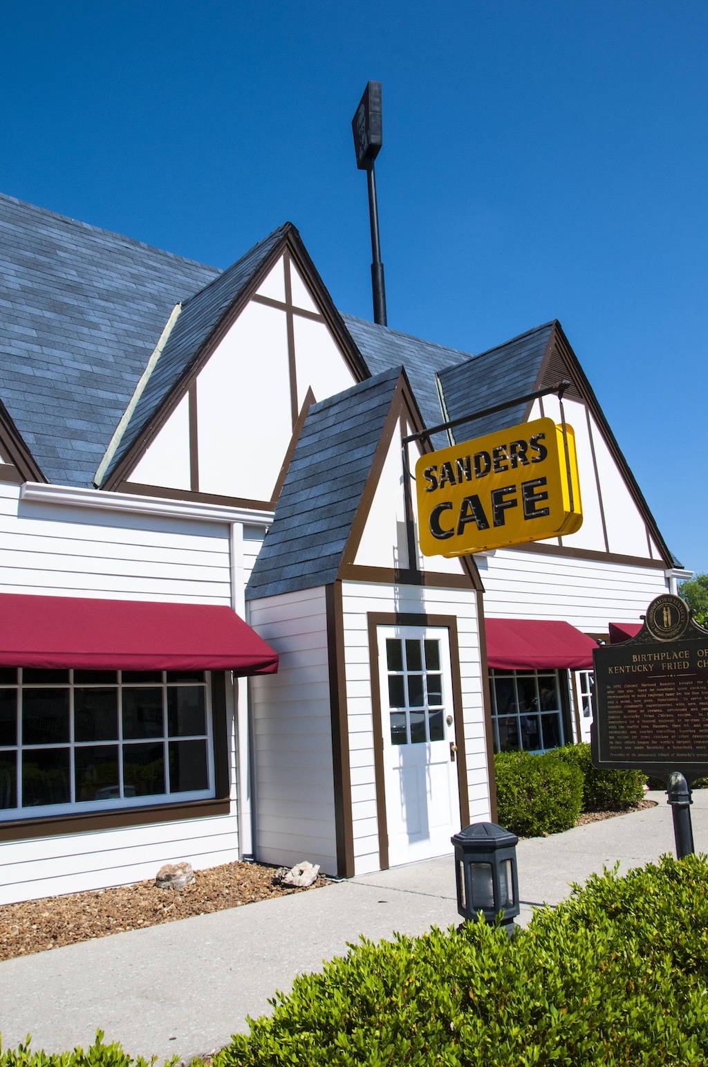 Harland Sanders Cafe and Museum, the birthplace of Kentucky Fried Chicken