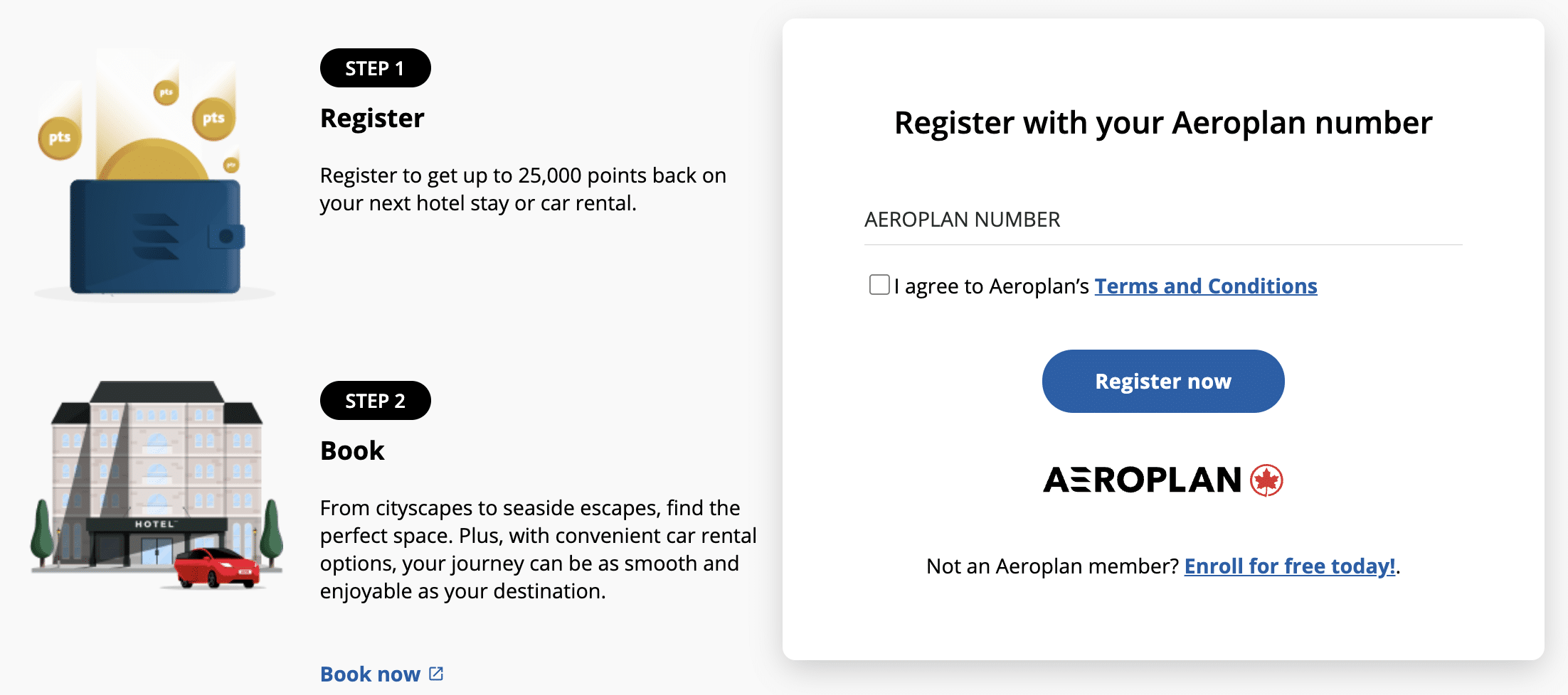Aeroplan Points Back Offer: Up to 30,000 Points Back on Hotel Redemptions