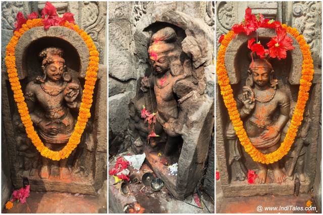Sculptures at Mundeshwari Devi Temple