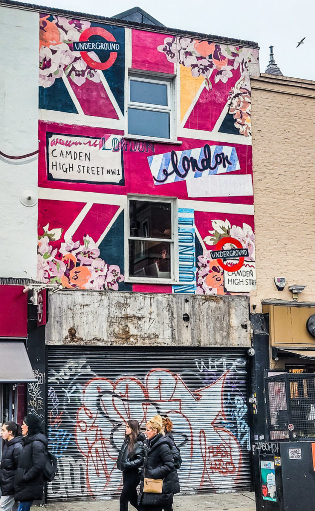 graffiti on a wall