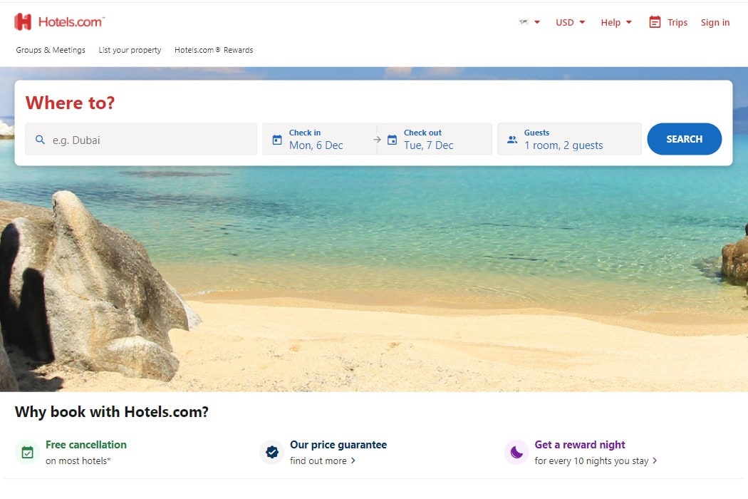 Hotels.com
