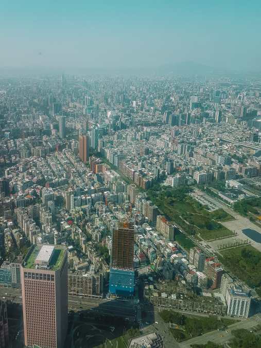 Best things to do in Taiwan Taipei 101 Building View from observation deck