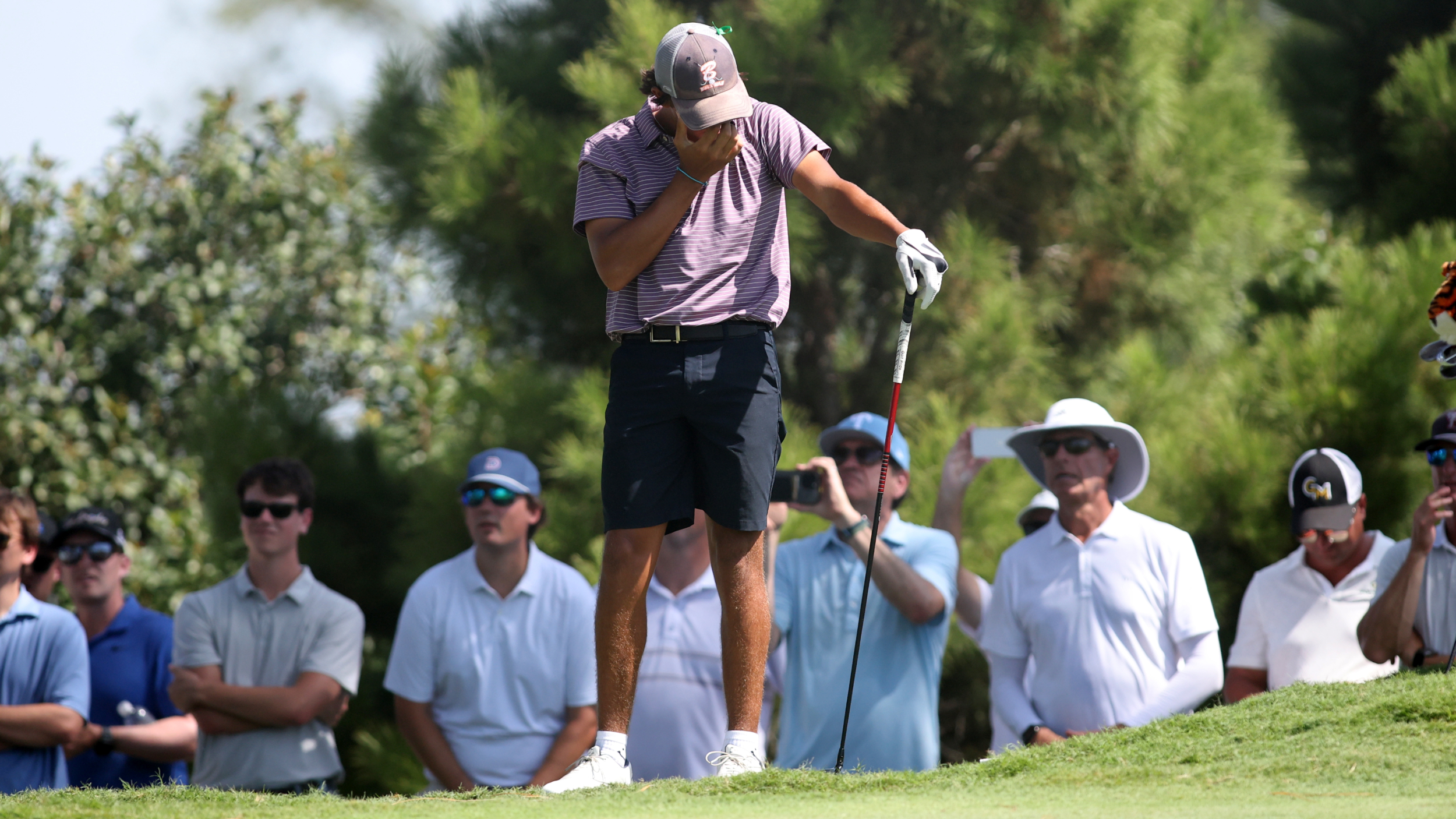 Charlie Woods at the US Junior Amateur