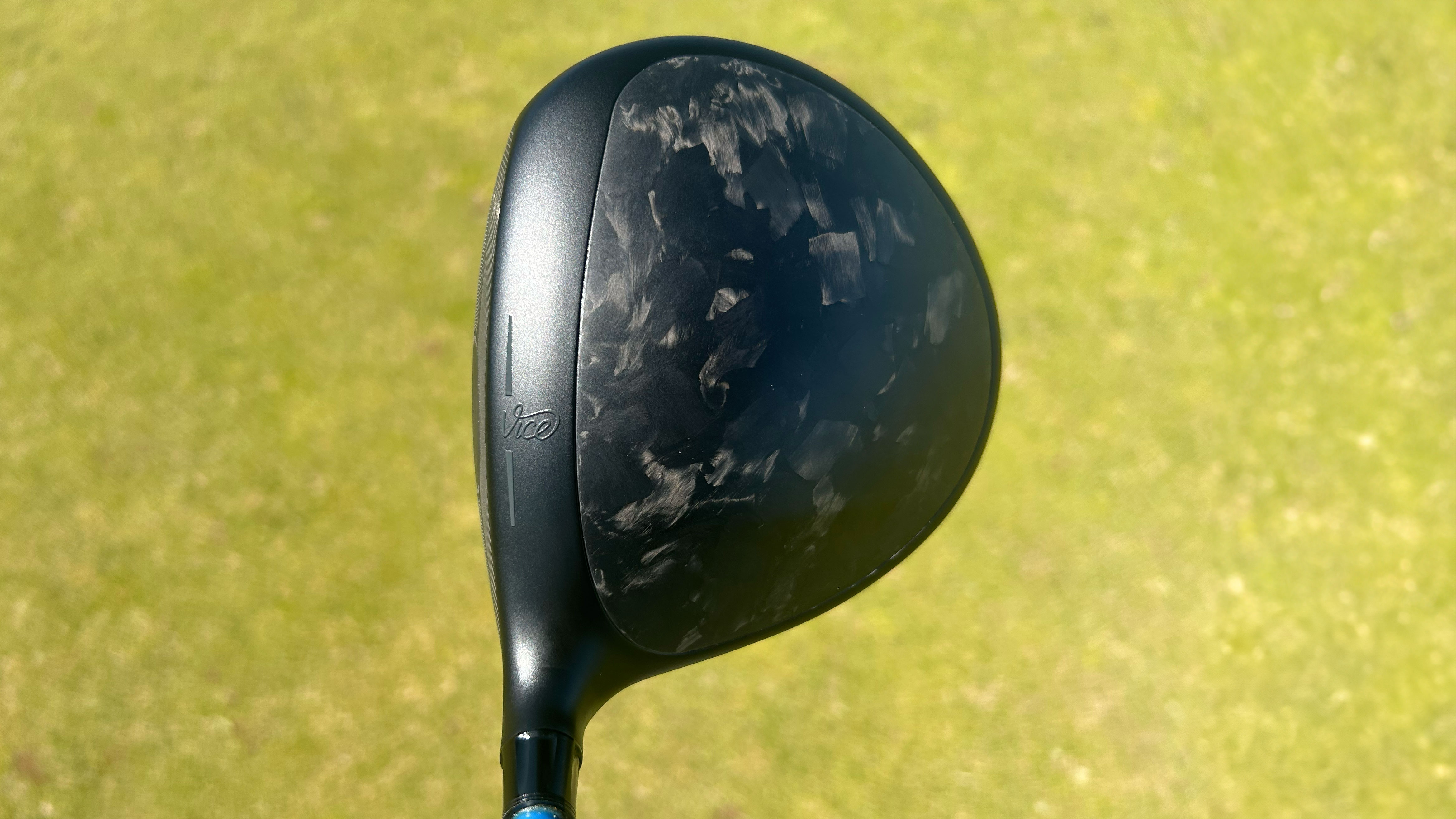 Photo of the Vice Golf VGD01+ Driver crown
