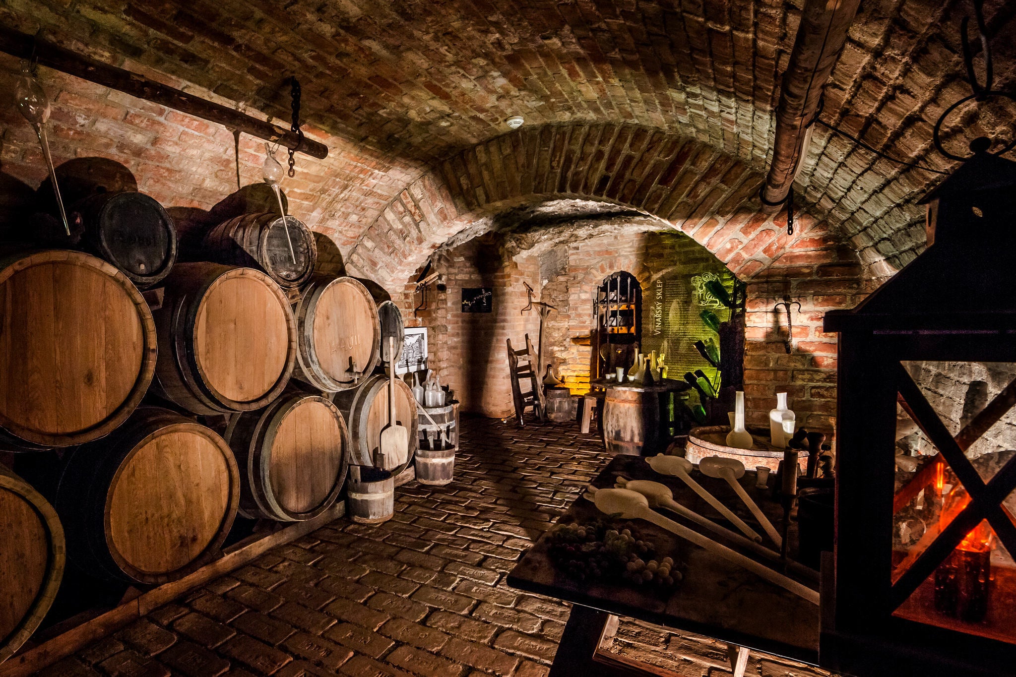 The labyrinth under the vegetable market is found below one of the oldest squares in the city