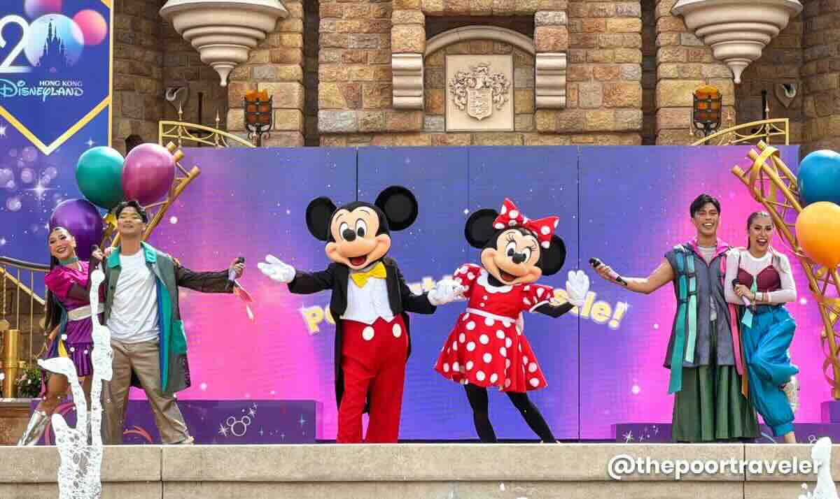 HK Disneyland Party at the Castle