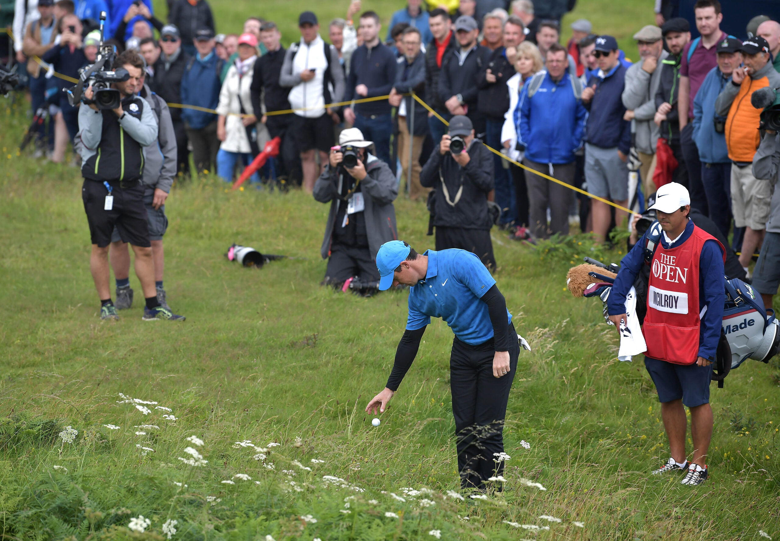 McIlroy at the 2019 Open Championship