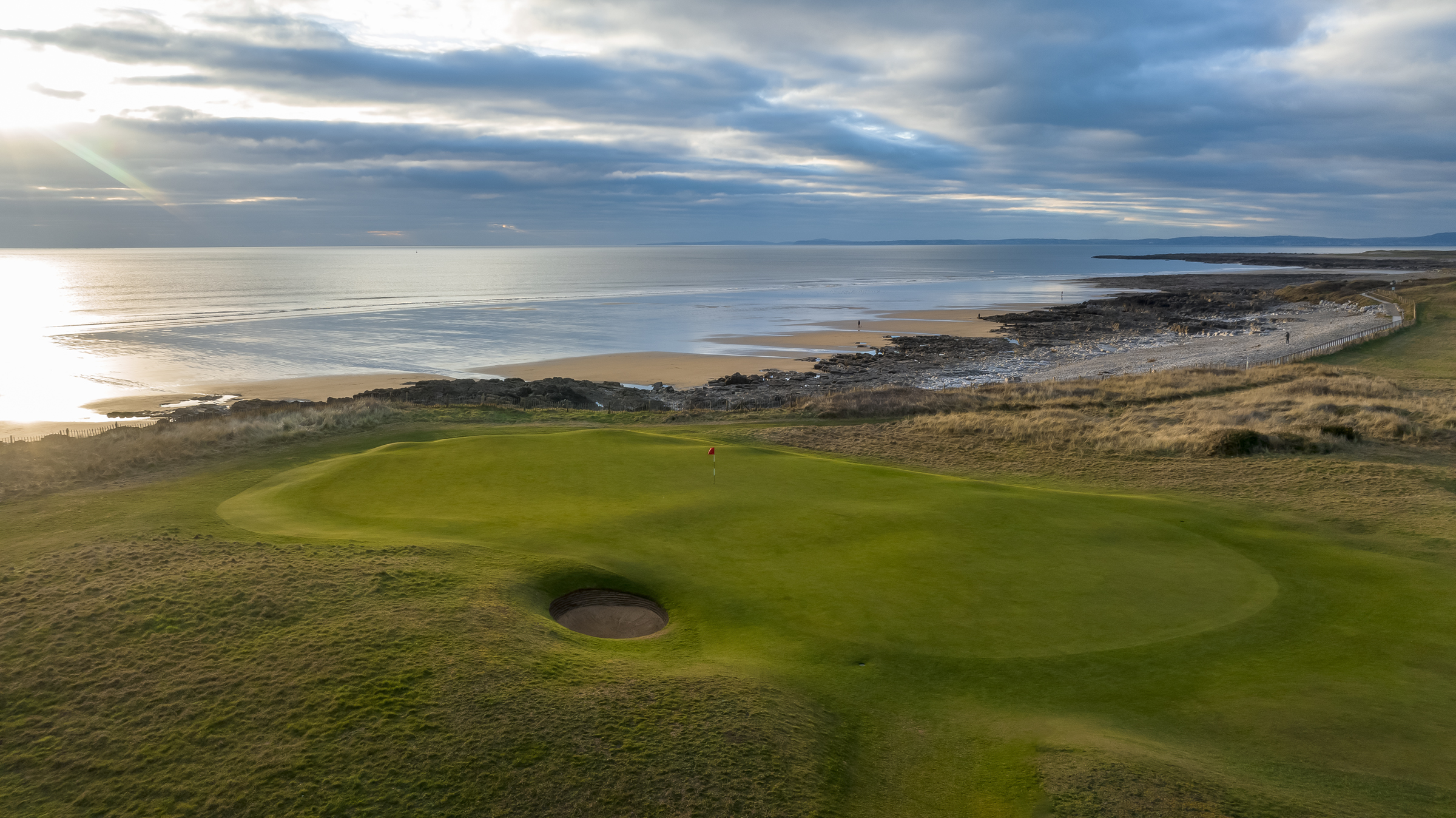 Royal Porthcawl Golf C;lub 18th hole