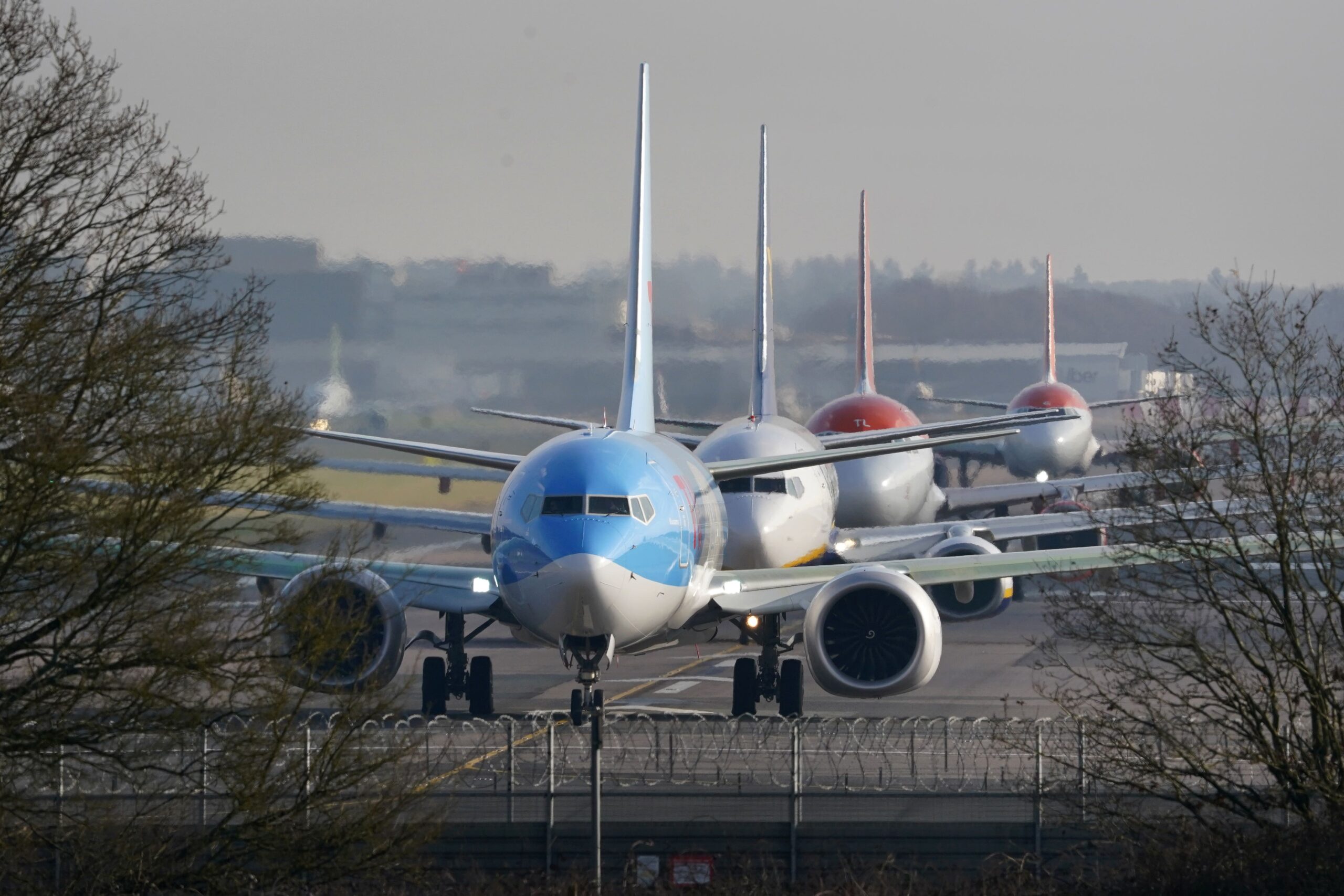 A rise in the cost of air travel helped drive the jump in the UK’s inflation rate in June (Gareth Fuller/PA)