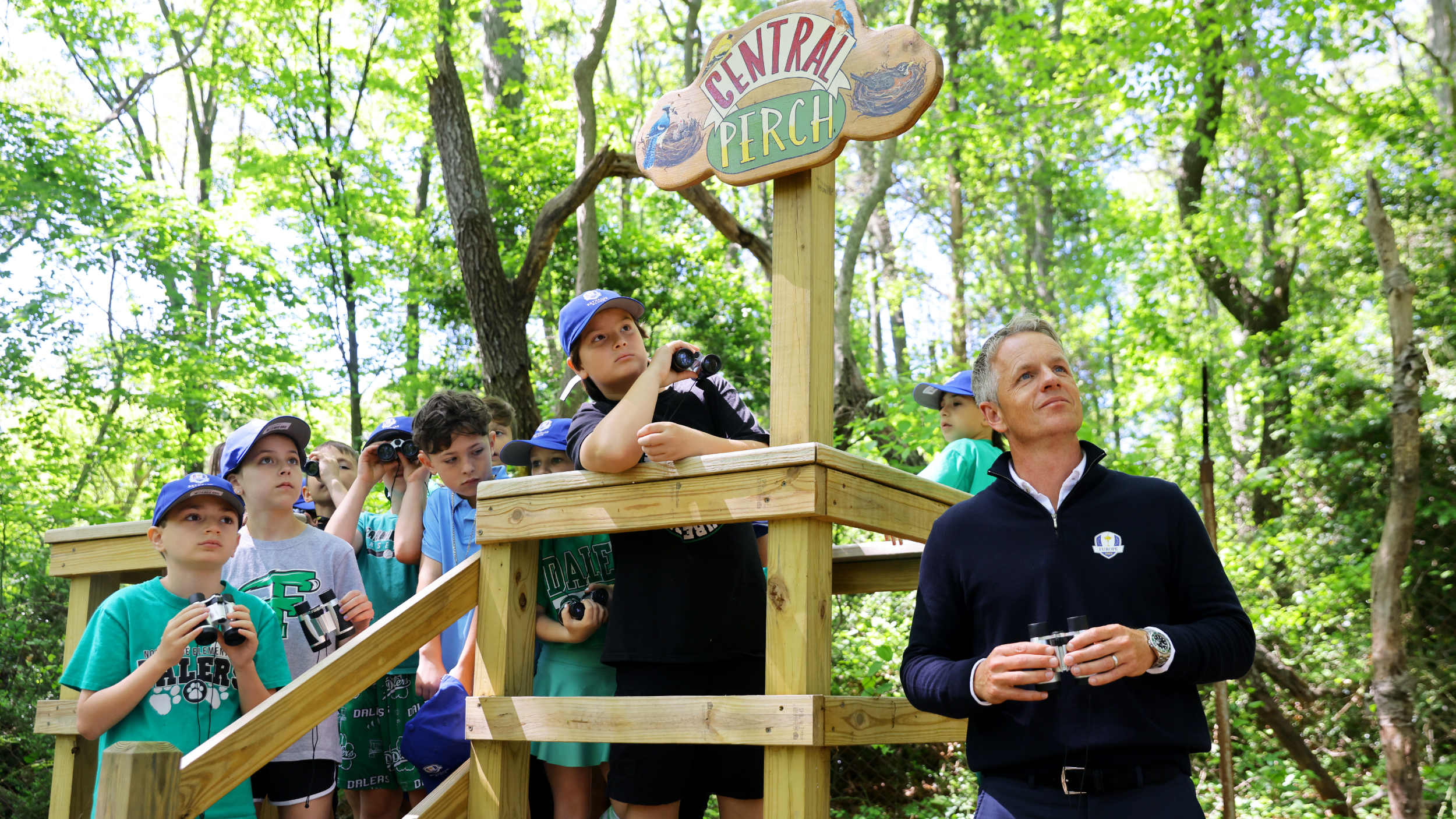 Luke Donald at Bethpage State Park
