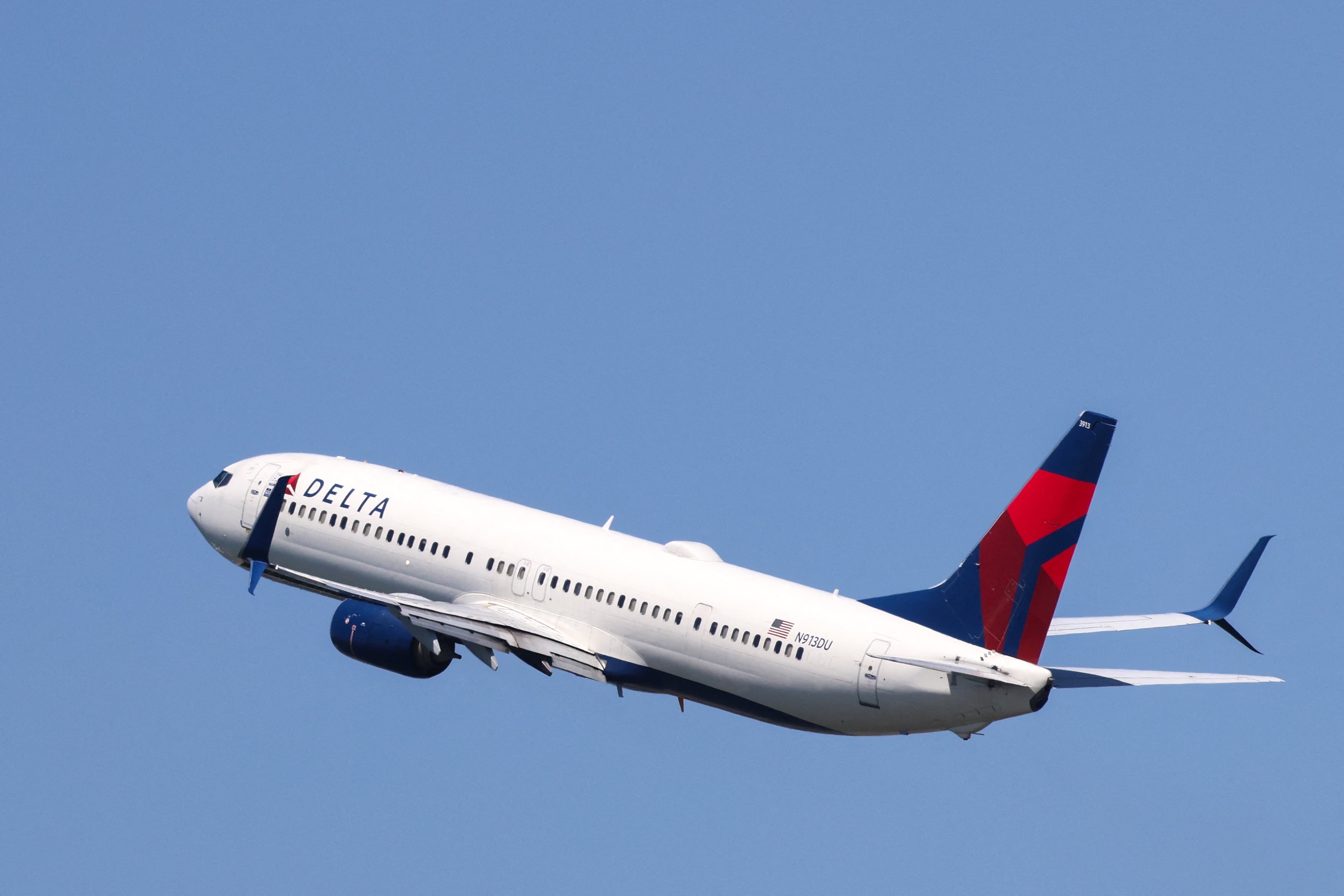 The Delta Air Lines flight, not shown here, from Salt Lake City to Amsterdam, suffered a severe bout of turbulence