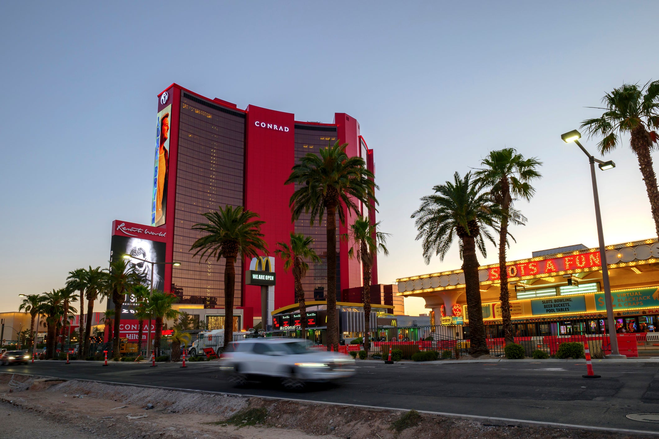 You can use Hilton Honors Points to book Resorts World Las Vegas