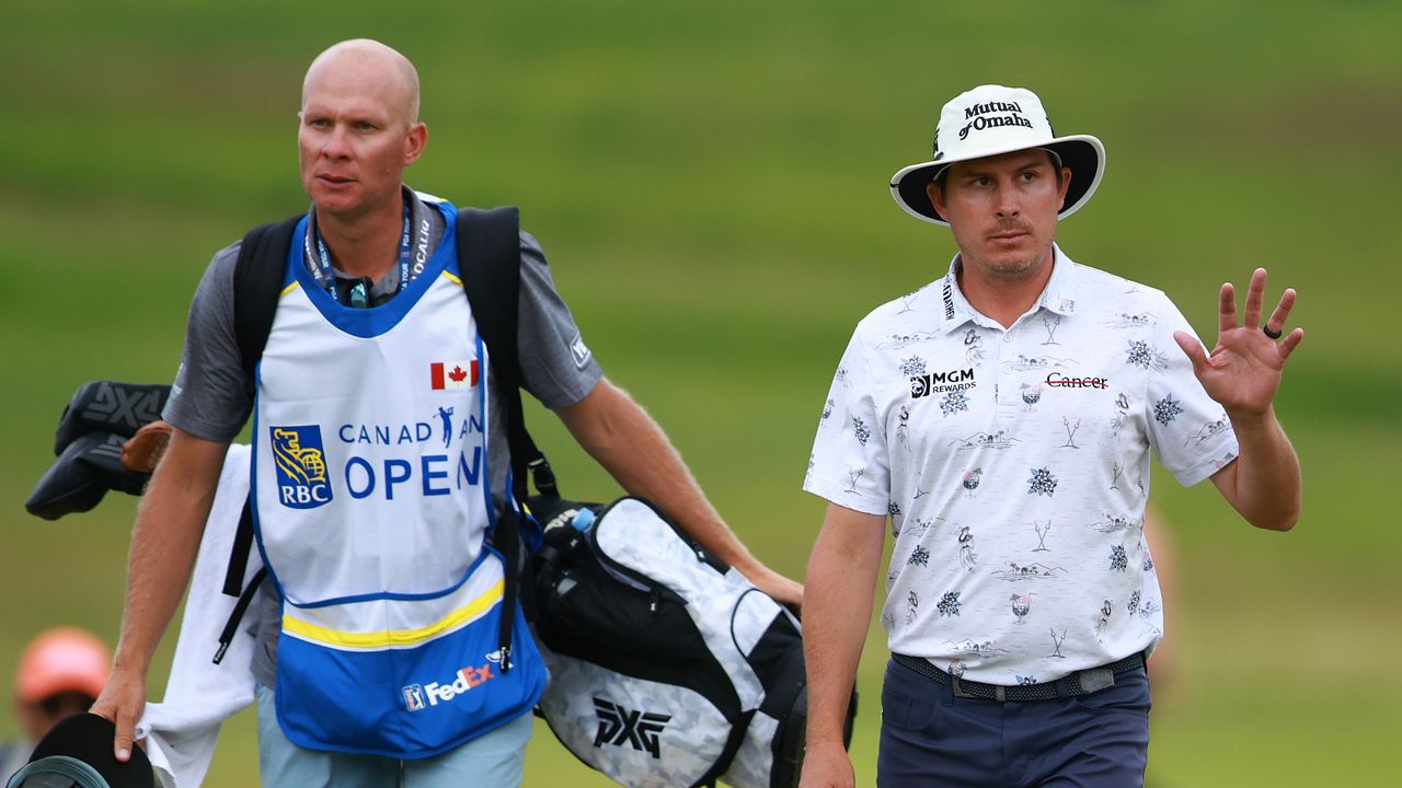 Joel Dahmen Splits With Long-Time Caddie Geno Bonnalie