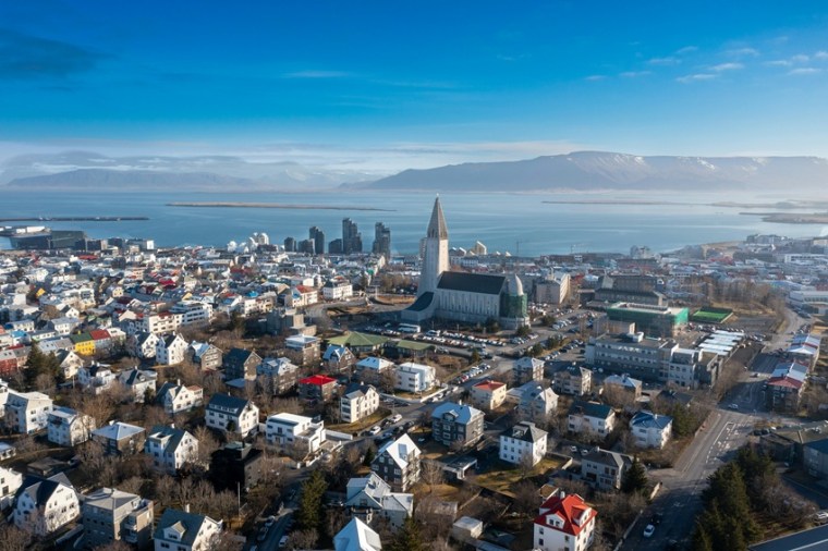 the colorful capital of Reykjavík, Iceland