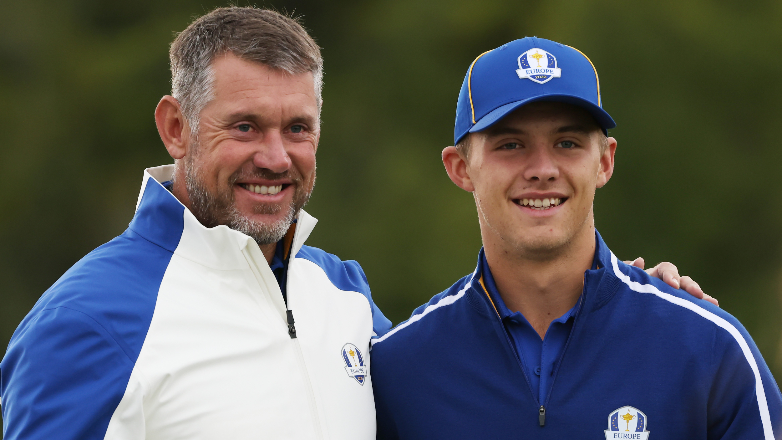 Lee and Sam Westwood before the 2021 Ryder Cup at Whistling Straits