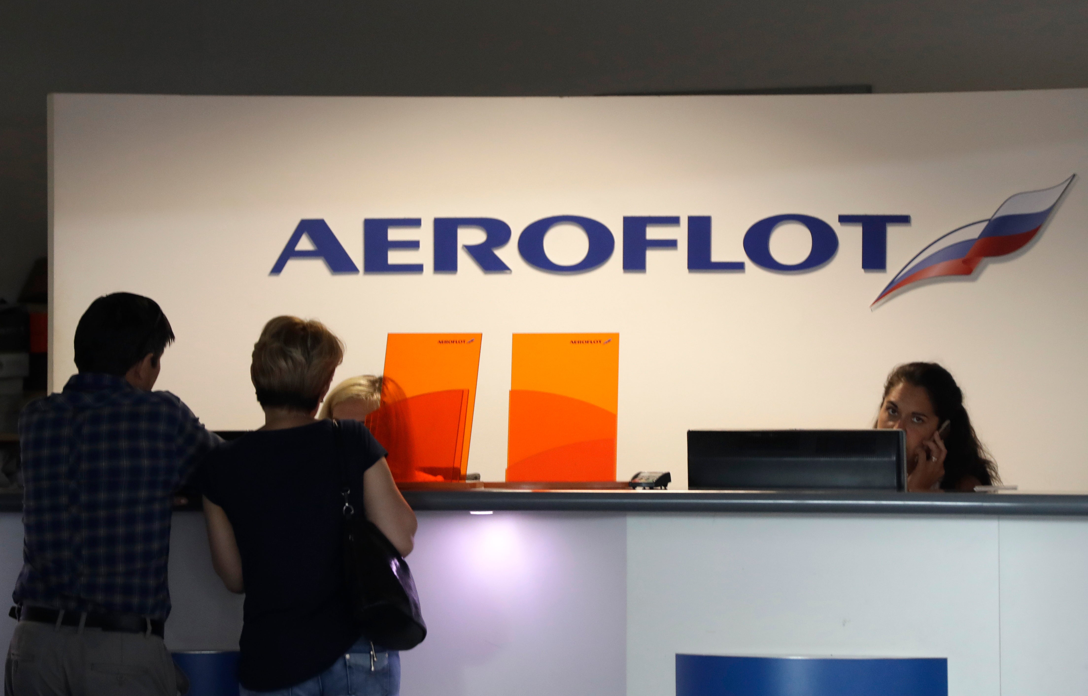 Aeroflot had cancelled 59 round-trip flights from Moscow on Monday out of a planned 260