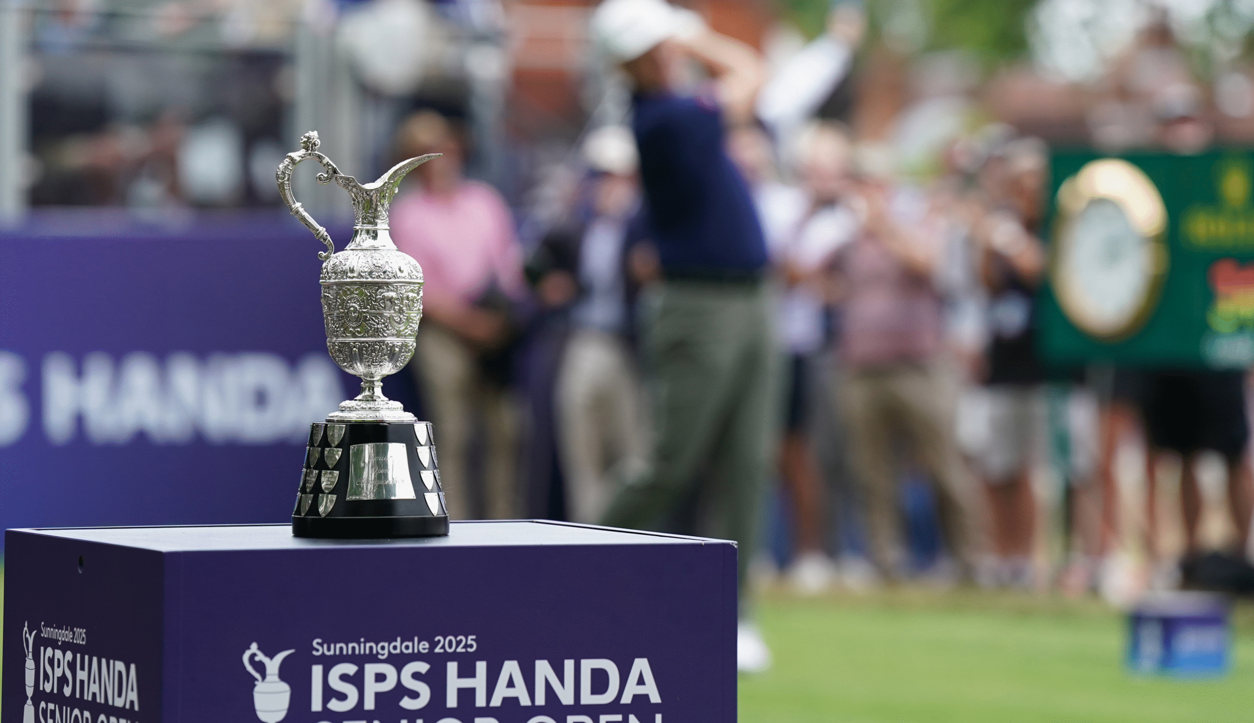 The Senior Open trophy